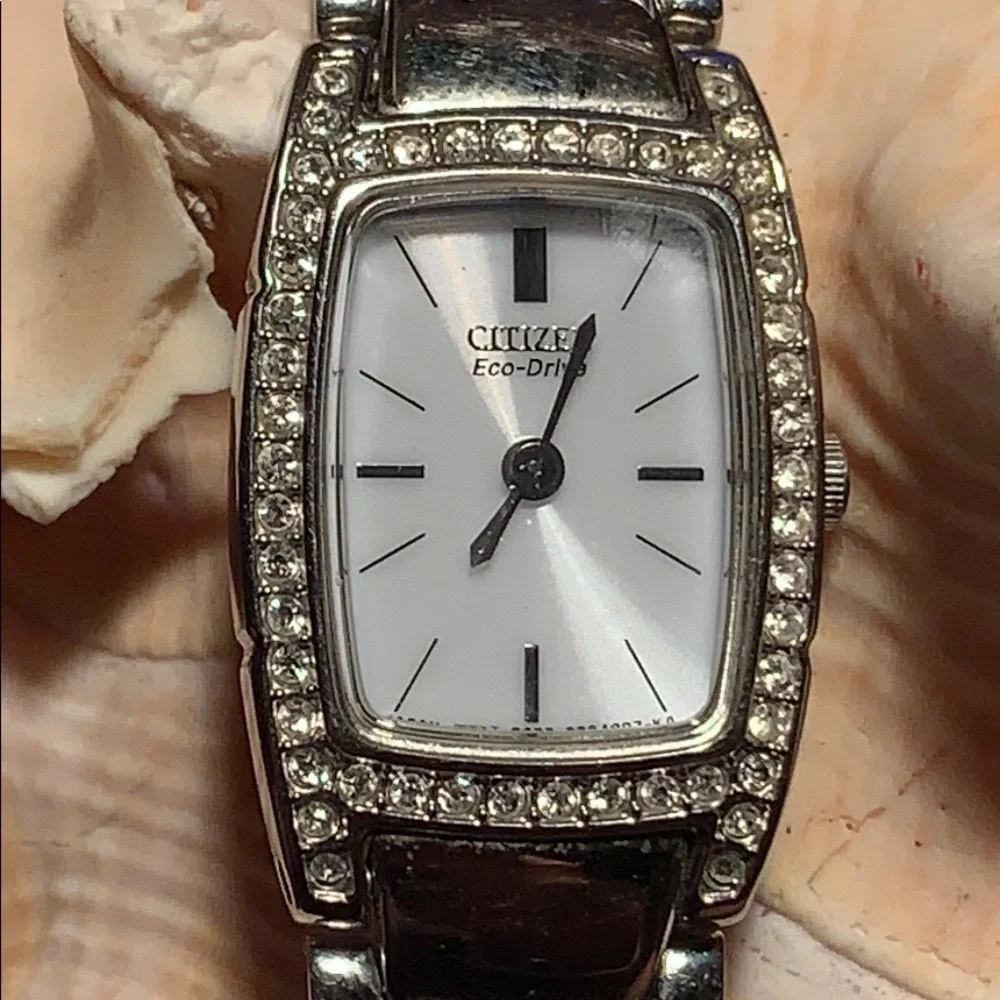 Citizen Eco-drive encrusted sparkly Lady’s watch
